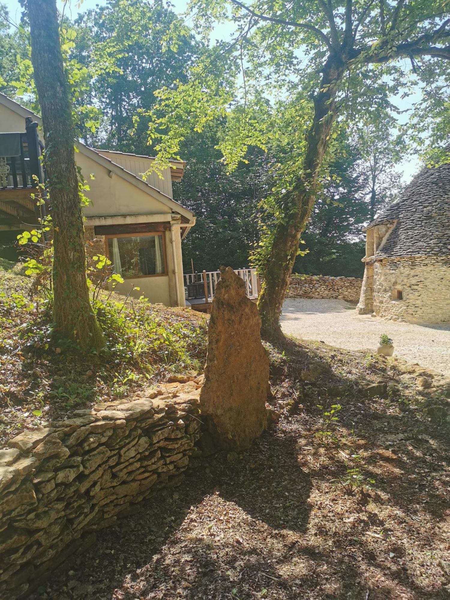 La Borie Du Bois Sarlat Panzió Saint-Andre-d'Allas Kültér fotó