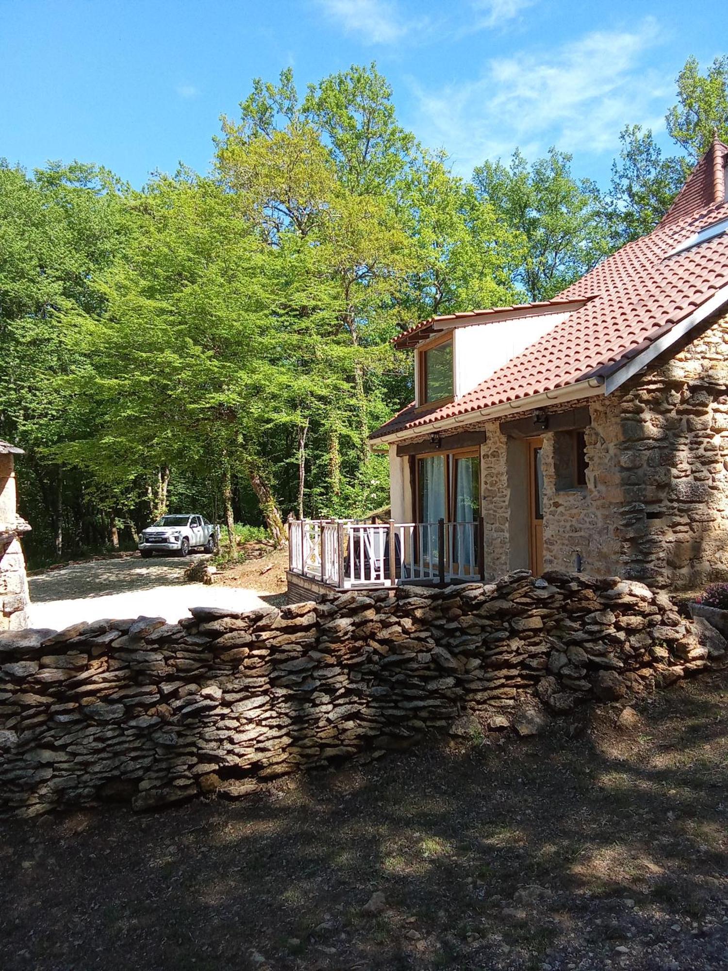 La Borie Du Bois Sarlat Panzió Saint-Andre-d'Allas Kültér fotó