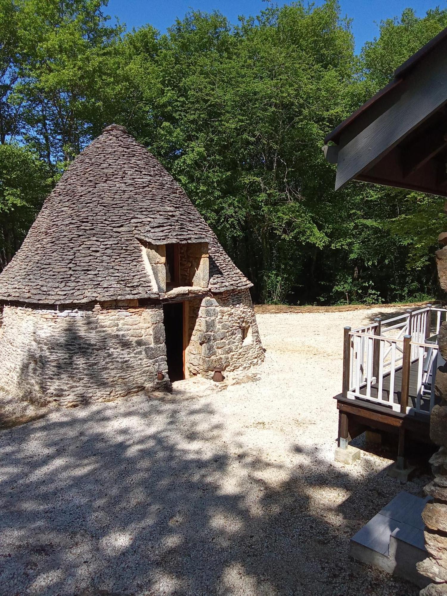 La Borie Du Bois Sarlat Panzió Saint-Andre-d'Allas Kültér fotó